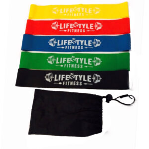 Lifestyle Fitness Resistance Loop Exercise Bands (5 Pieces)
